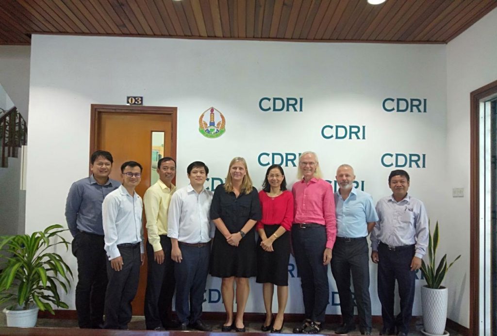 Meeting between CDRI and Sida Delegation.
