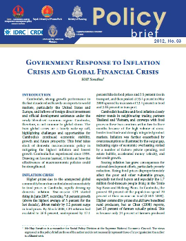 Government Response to Inflation Crisis and Global Financial Crisis