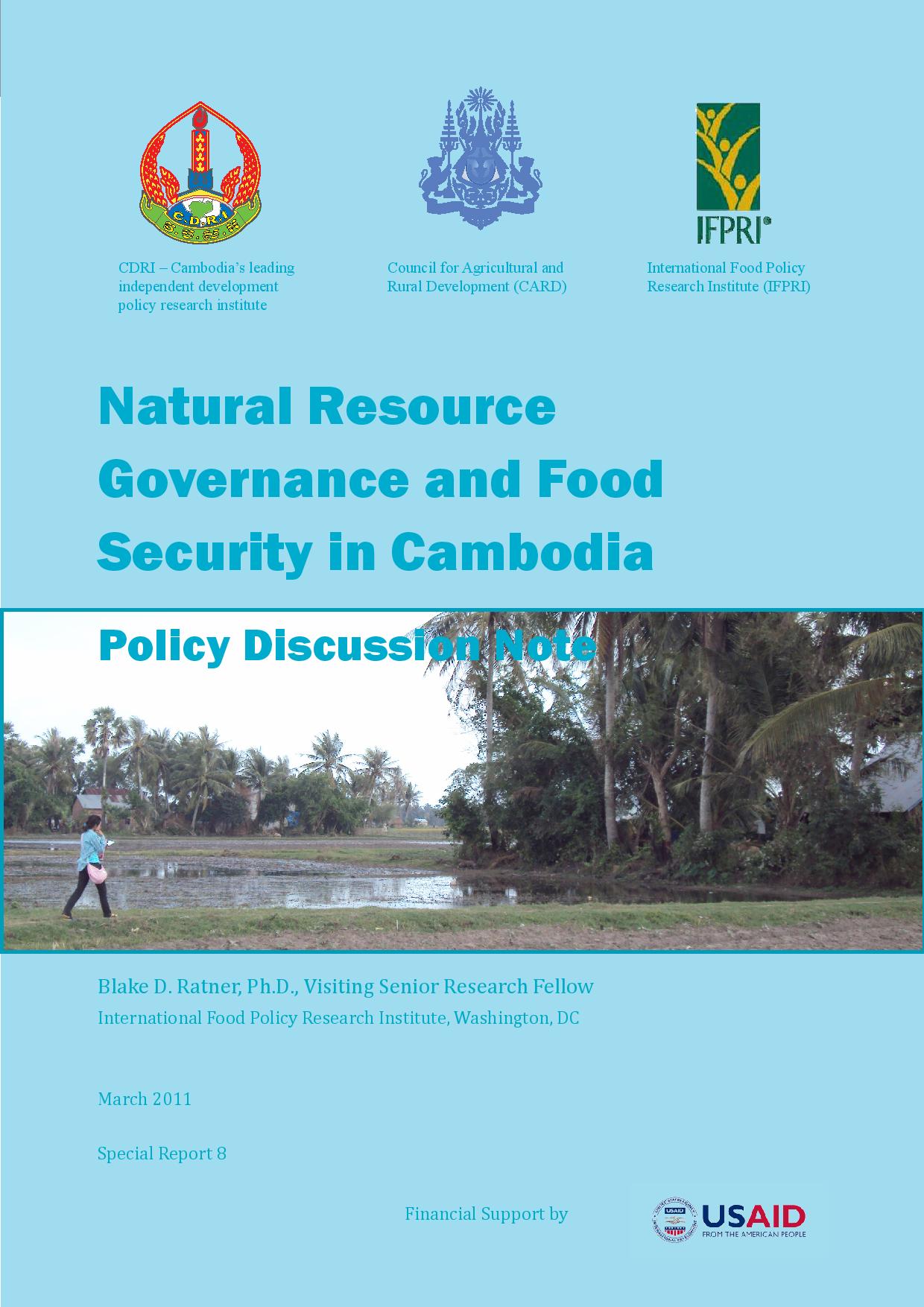 Natural Resource Governance and Food Security in Cambodia