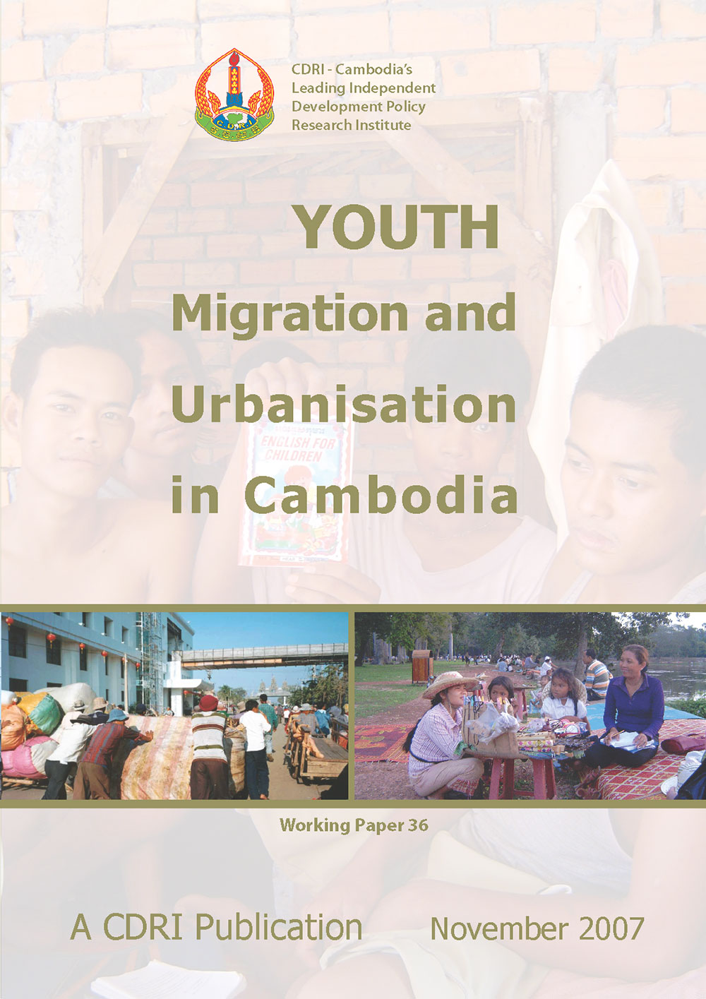 Youth Migration and Urbanisation in Cambodia