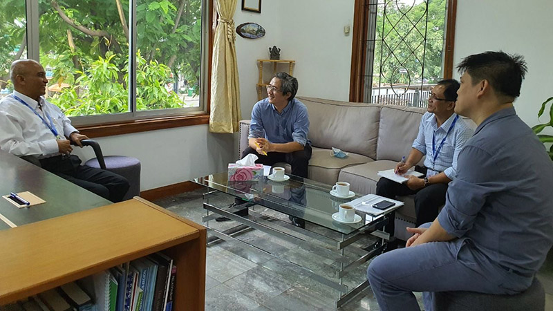 Mr Zhang Bao Visits CDRI