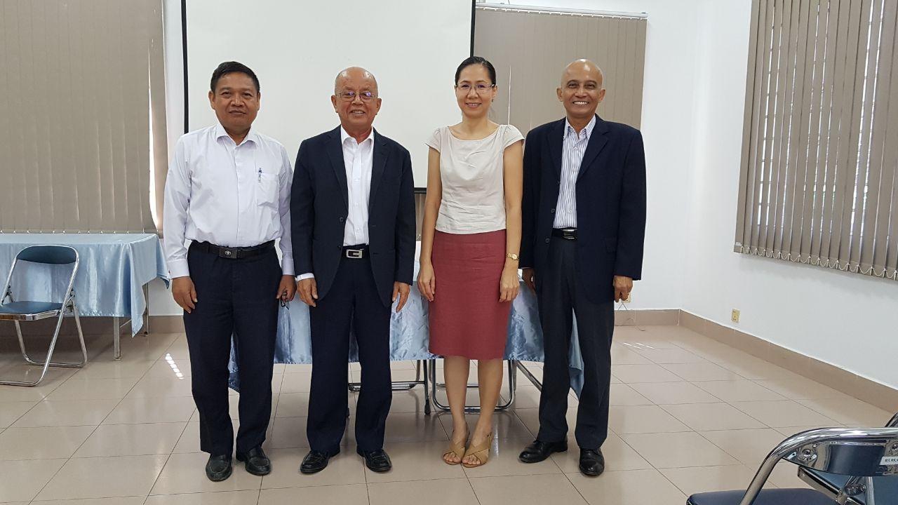 HE Dr Mey Kalyan Chair of CDRI Board of Directors.