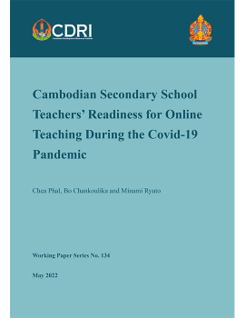 Cambodian Secondary School Teachers’ Readiness for Online Teaching During the Covid-19 Pandemic