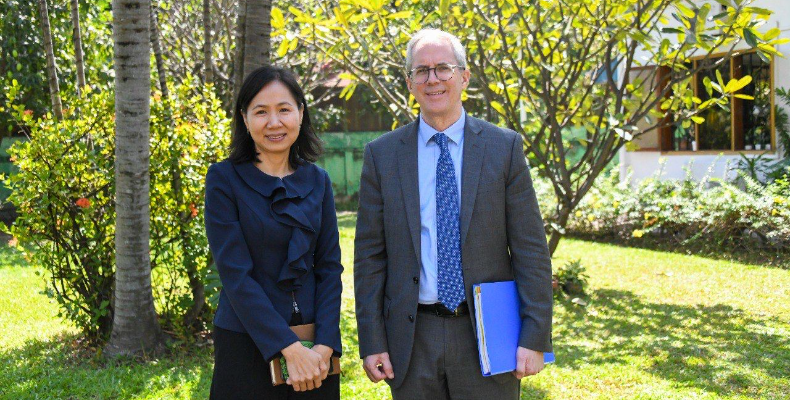 Meeting with the Asian Development Bank Vice President for East and Southeast Asian Pacific