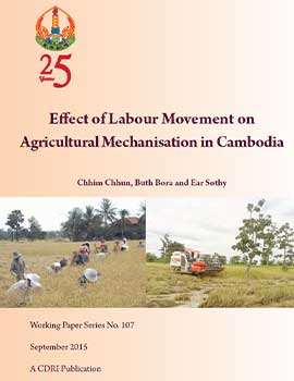 Effect of Labour Movement on Agricultural Mechanisation in Cambodia