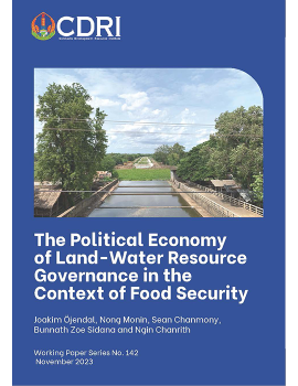 The Political Economy of Land-Water Resource Governance in the Context of Food Security in Cambodia