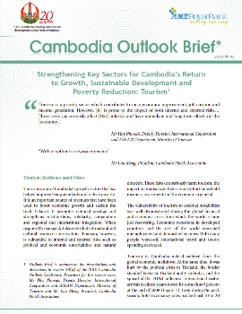Strengthening Key Sectors for Cambodia’s Return to Growth, Sustainable Development and Poverty Reduction: Tourism