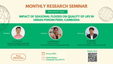 Impact of Season Floods on Quality of Life in Urban Phnom Penh