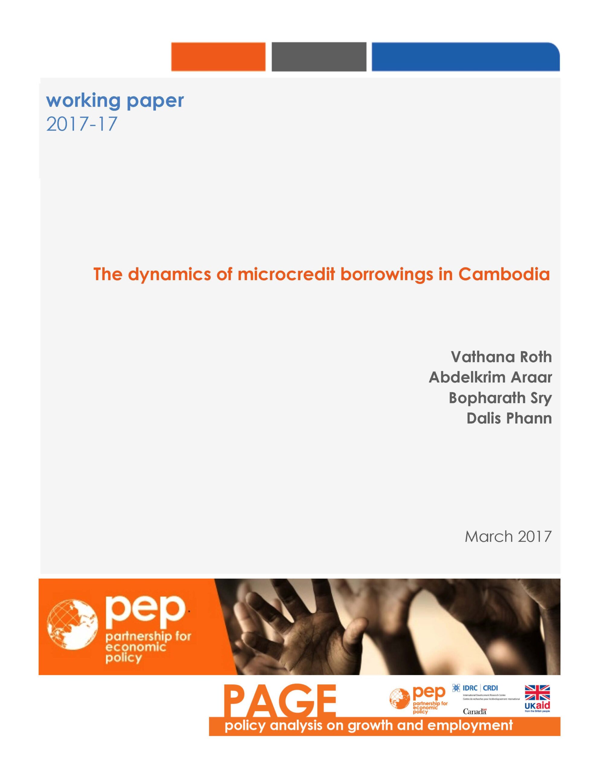 The Dynamics of Microcredit Borrowings in Cambodia