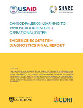 Cambodia-LIBROS: Learning to Improve Book Resource Operation System: Evidence Ecosystem Diagnostics Final Report