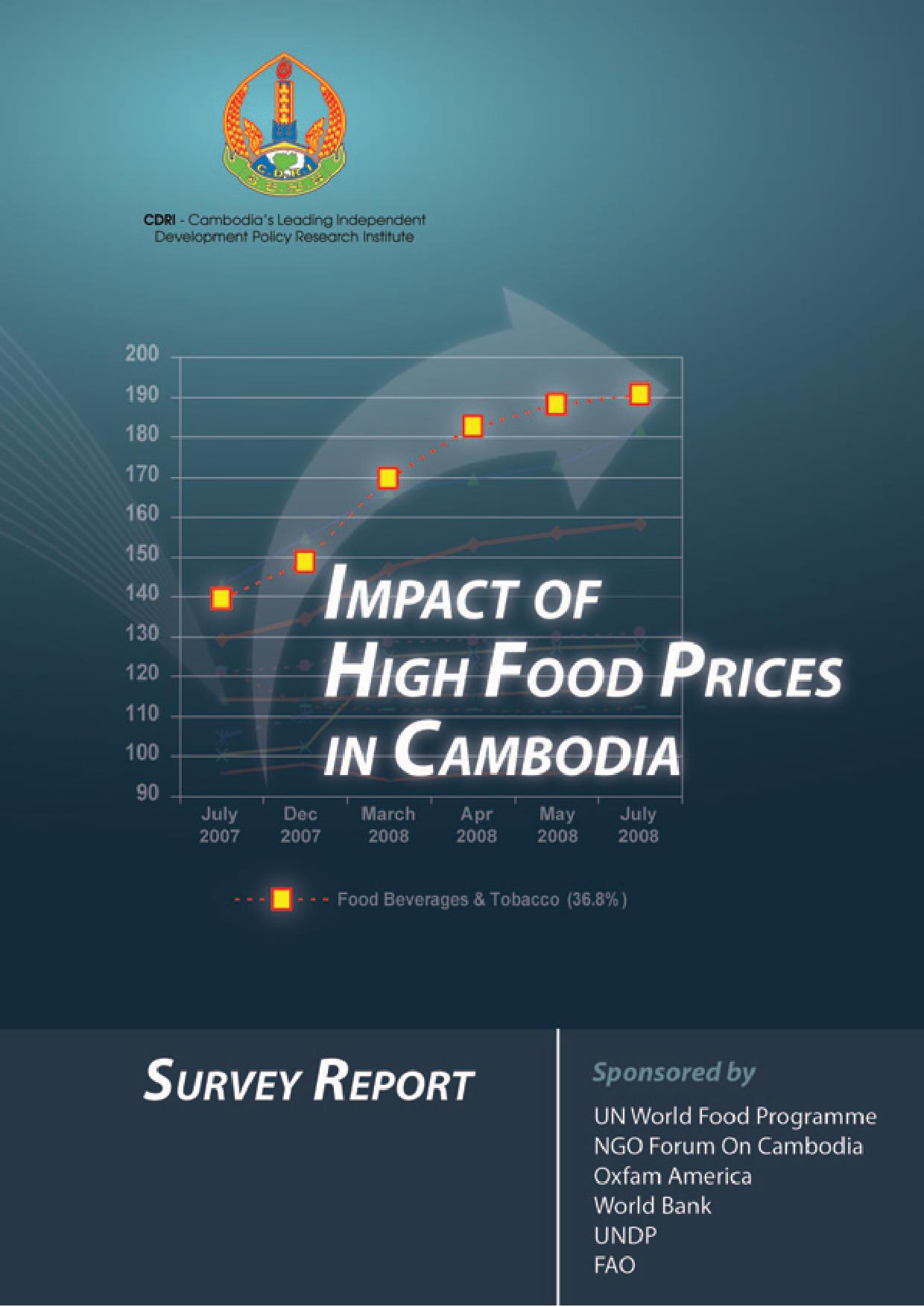Impact of High Food Prices in Cambodia