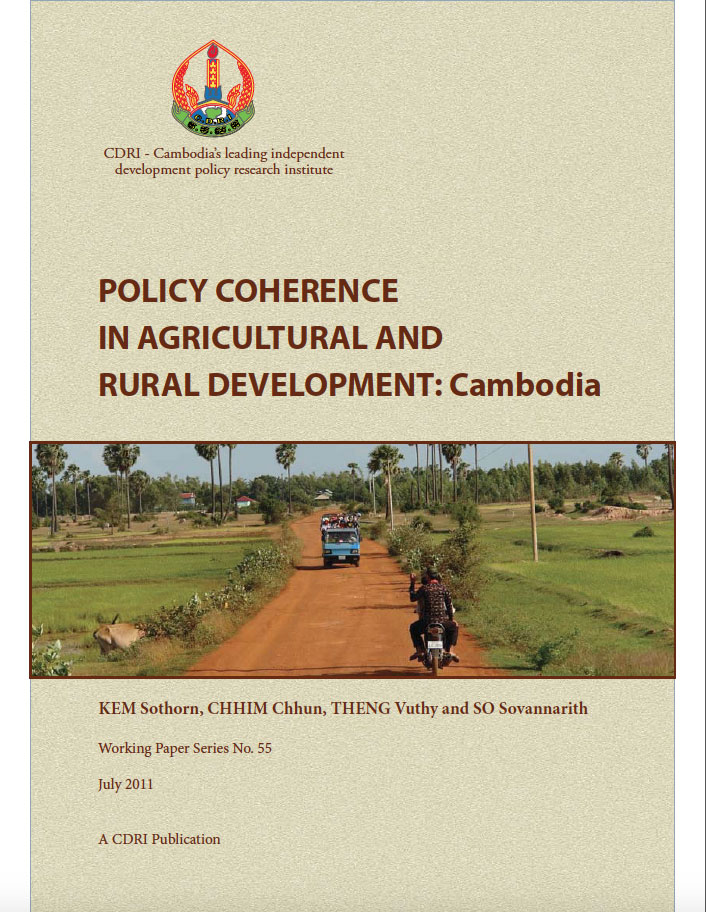 Policy Coherence in Agricultural and Rural Development: Cambodia