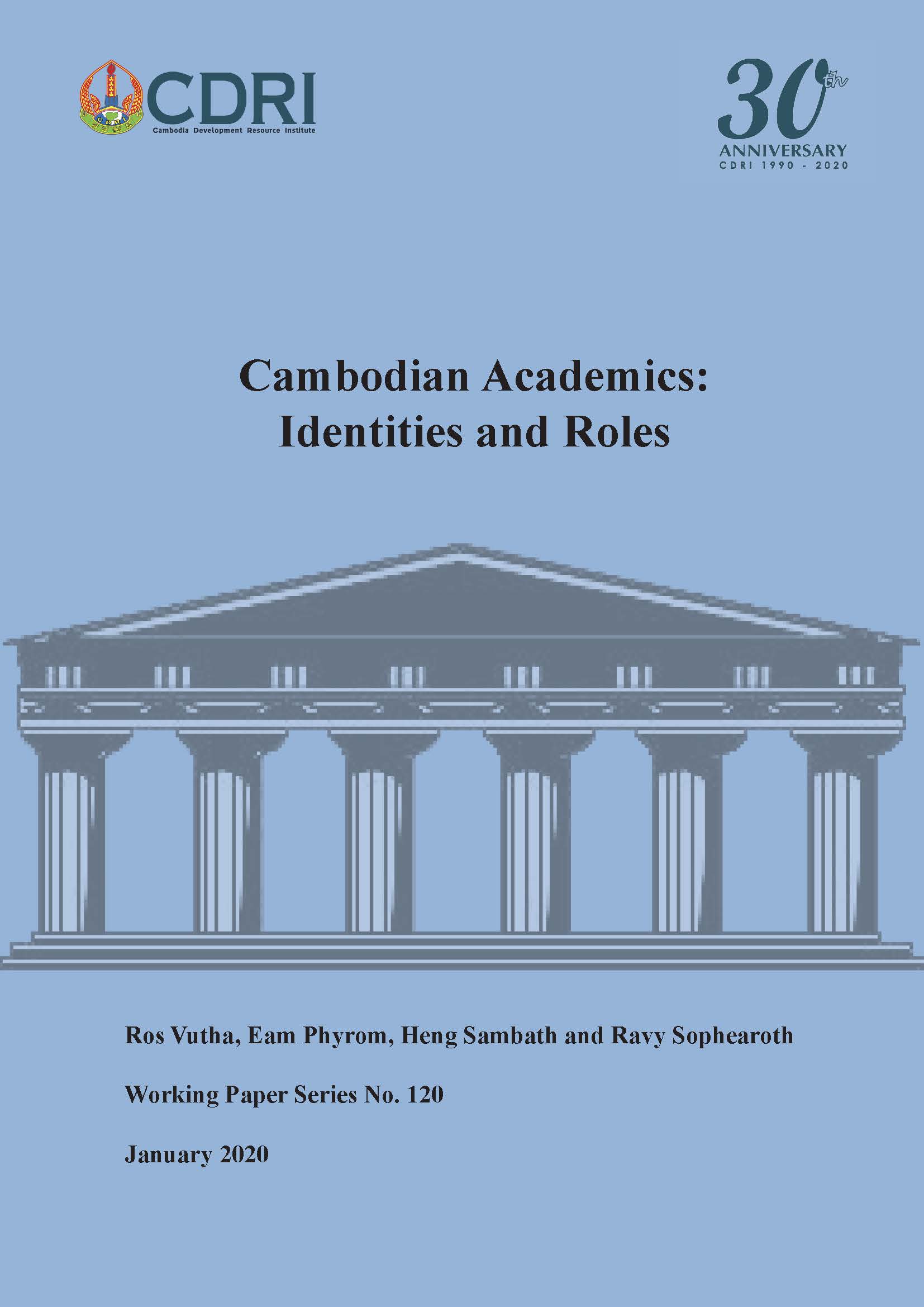 Cambodian Academics: Identities and Roles