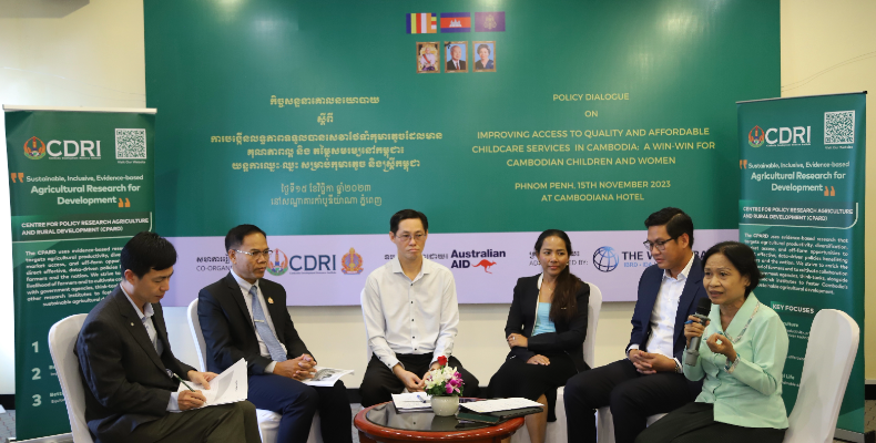 Policy Dialogue on “Improving Access to Quality and Affordable Childcare Services in Cambodia: A Win-Win for Cambodian Children and Women”