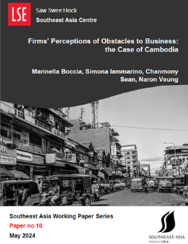 Firms’ Perceptions of Obstacles to Business: The Case of Cambodia