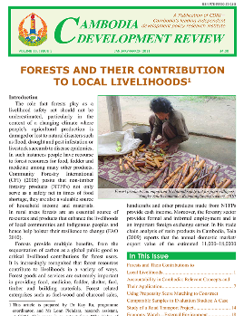 Forests and Their Contribution to Local Livelihoods