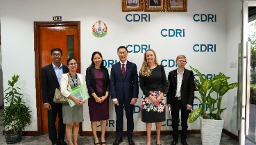 CDRI Welcomes Australian Ambassador H.E. Derek Yip for a Visit