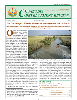 The Challenges of Water Resources Management in Cambodia