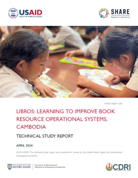 LIBROS: Learning to Improve Book Resource Operational Systems in Cambodia-Technical Study Report