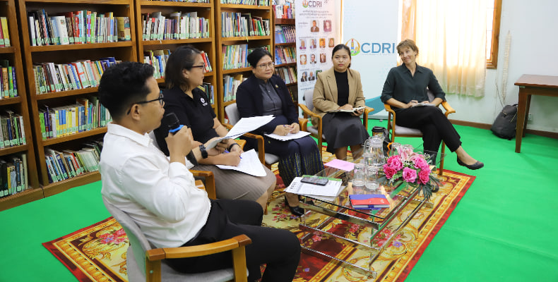 Dialogue on Empowering Women for Climate Resilience in Cambodia