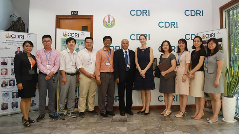 The Asia Foundation’s Visit to CDRI