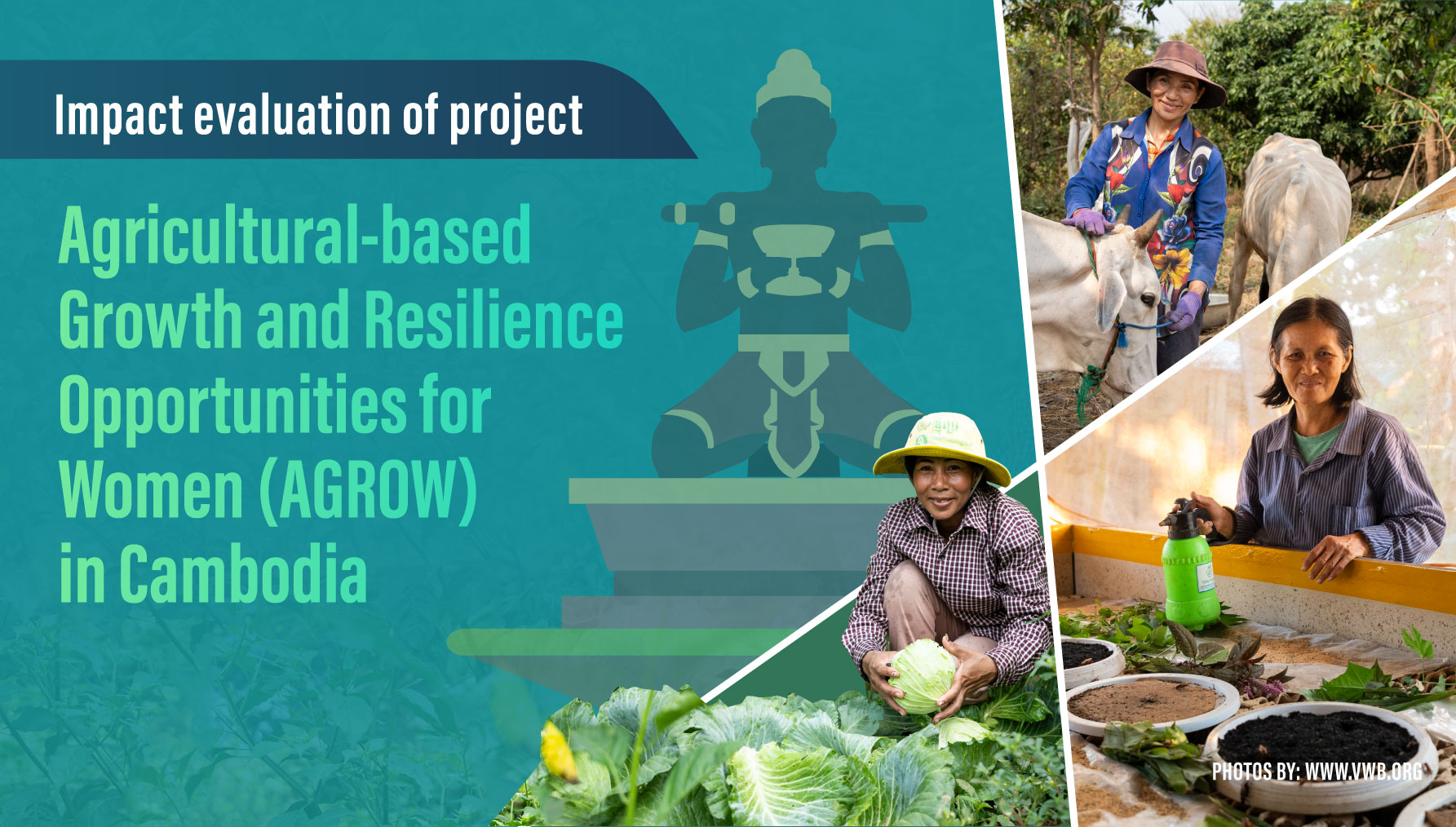 Impact evaluation of project Agricultural-based Growth and Resilience Opportunities for Women (AGROW) in Cambodia