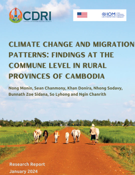 Climate Change and Migration Patterns: Findings at the Commune Level in Rural Provinces of Cambodia