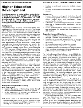 Higher Education Development