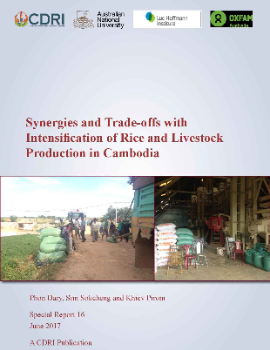 Synergies and Trade-offs with Intensification of Rice and Livestock Production in Cambodia