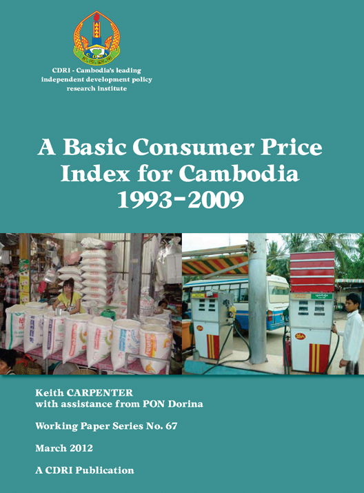 A Basic Consumer Price Index for Cambodia 1993–2009