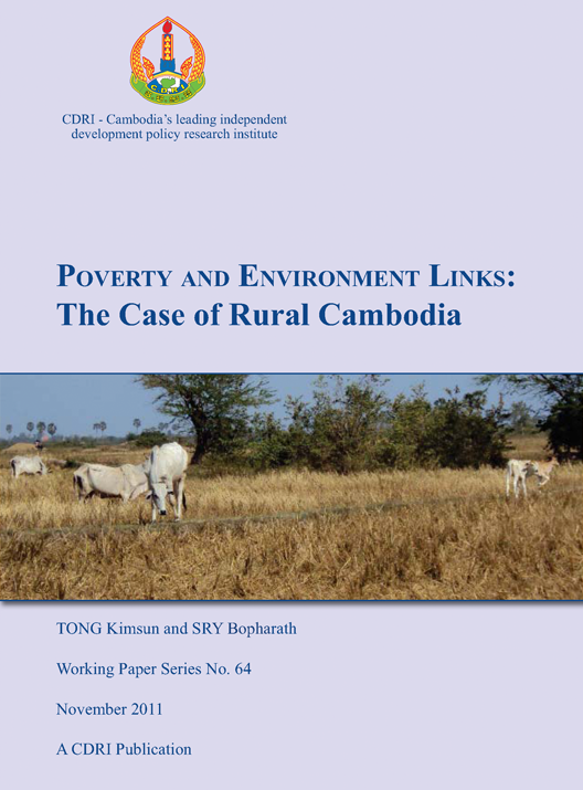 Poverty and Environment Links: The Case of Rural Cambodia