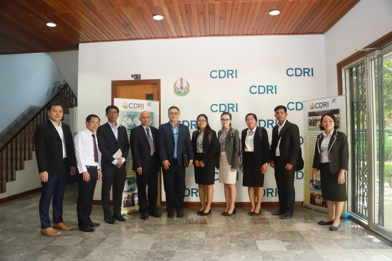CDRI welcomed Delegation of the Secretariat