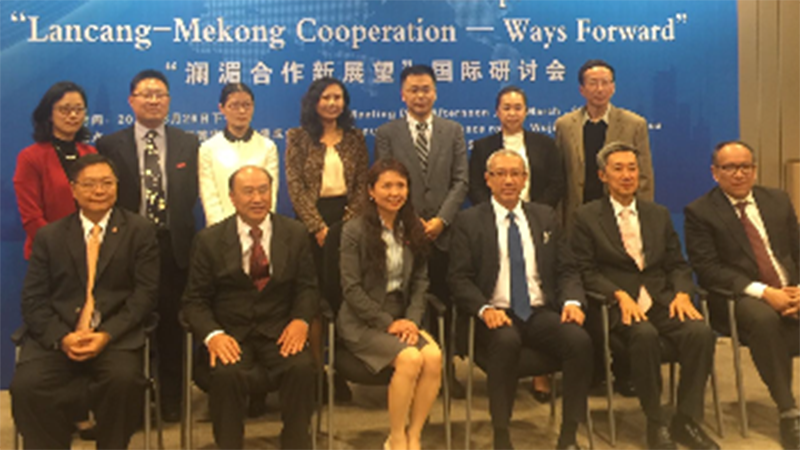 CDRI at international workshop on Lancang-Mekong Cooperation in China