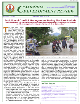 Evolution of Conflict Management During Electoral Periods